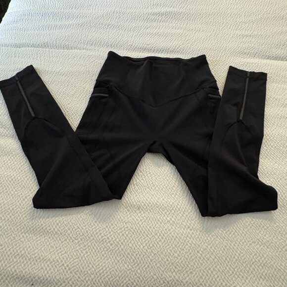 Lululemon All The Right Places Pant II 28" Reflective Black Mid-Rise Leggings 10 - Picture 4 of 11